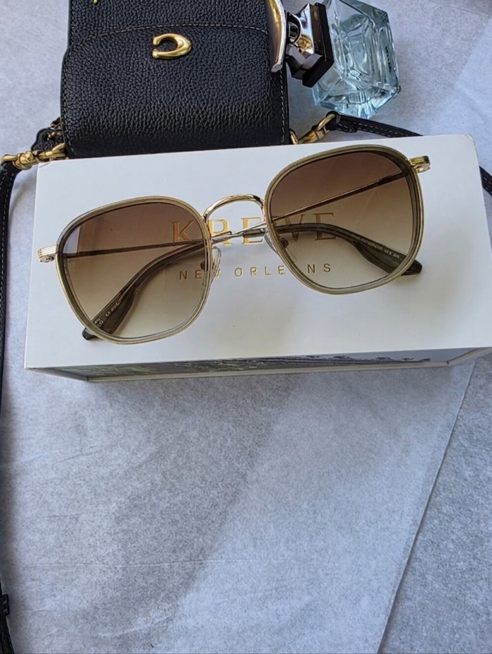 KREWE 'Hyde' Classic Square Sunglasses